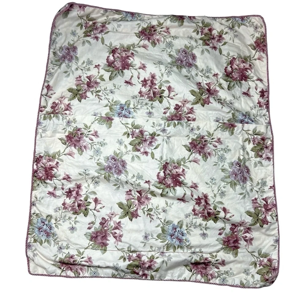 2 Waverly Rose Standard Pillow Shams Floral Gingham Norfolk Sonata Cottagecore